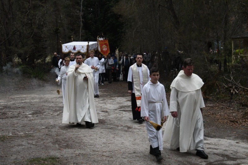 Procession to the Grotto