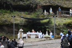 Devotions at the Grotto