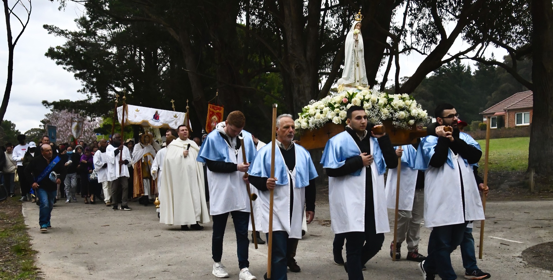Procession to the Grotto on Fatima Day